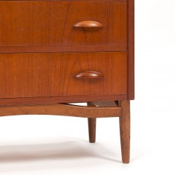 Chest of drawers in teak from the fifties, Denmark