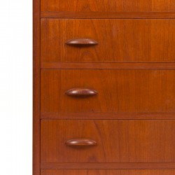 Chest of drawers in teak from the fifties, Denmark