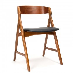 Model 71 vintage stoel ontwerp Henning Kjaernulf