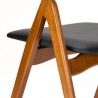 Model 71 vintage chair design Henning Kjaernulf