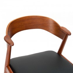 Danish teak Mid-Century vintage chair from Korup Stolefabrik