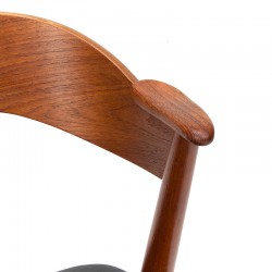 Danish teak Mid-Century vintage chair from Korup Stolefabrik