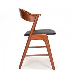 Danish teak Mid-Century vintage chair from Korup Stolefabrik