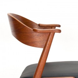 Danish teak Mid-Century vintage chair from Korup Stolefabrik