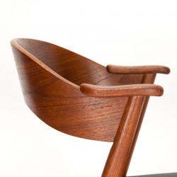 Danish teak Mid-Century vintage chair from Korup Stolefabrik