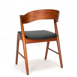 Danish teak Mid-Century vintage chair from Korup Stolefabrik