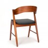 Danish teak Mid-Century vintage chair from Korup Stolefabrik