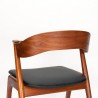 Danish teak Mid-Century vintage chair from Korup Stolefabrik