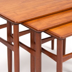 Danish Mid-Century vintage teak nesting tables