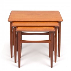 Danish Mid-Century vintage teak nesting tables