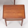 Danish Mid-Century vintage teak nesting tables