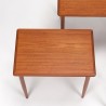 Deense Mid-Century vintage teakhouten nesttafels