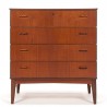 Mid-Century vintage ladekast/ commode uit de Omann Jun's