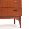 Mid-Century vintage chest of drawers from Omann Jun's