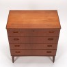 Mid-Century vintage ladekast/ commode uit de Omann Jun's