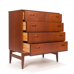 Mid-Century vintage ladekast/ commode uit de Omann Jun's