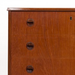 Kai Kristiansen Danish Mid-Century design chest of drawers