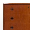 Kai Kristiansen Danish Mid-Century design chest of drawers