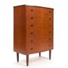 Kai Kristiansen Danish Mid-Century design chest of drawers