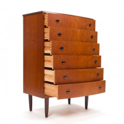 Kai Kristiansen Danish Mid-Century design chest of drawers