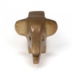 Brass miniature elephant