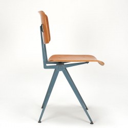 Vintage early edition school chair from the Marko brand