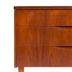 Mid-Century Danish vintage chest of drawers with 3 drawers