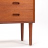 Vinde Møbelfabrik vintage Danish small cabinet in teak