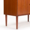 Vinde Møbelfabrik vintage Danish small cabinet in teak