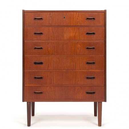 Teak Mid-Century Danish vintage chest of drawers