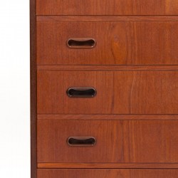 Teak Mid-Century Danish vintage chest of drawers