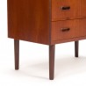 Teak Mid-Century Danish vintage chest of drawers