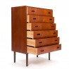 Teak Mid-Century Danish vintage chest of drawers