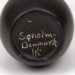 Small Burgundia vintage Søholm vase