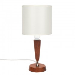 Danish vintage table lamp in teak