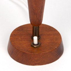 Danish vintage table lamp in teak