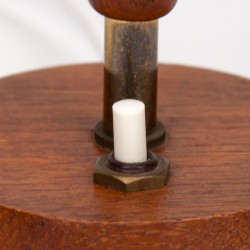 Danish vintage table lamp in teak