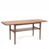 Mid-Century Deense vintage teakhouten salontafel