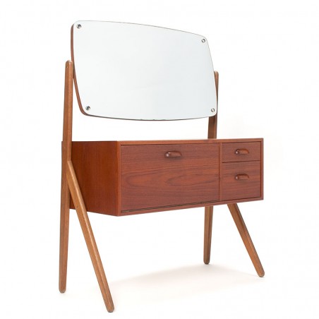 Ølholm Møbelfabrik vintage teak dressing table