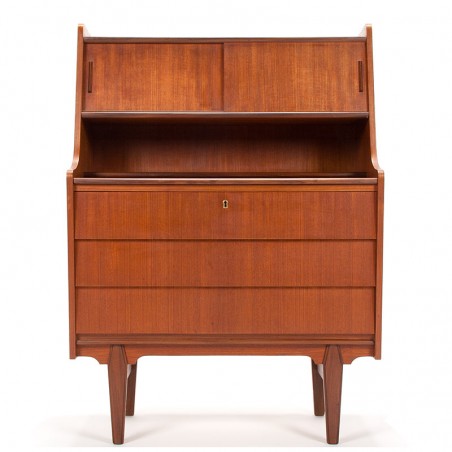 Secretary vintage Mid-Century Danish model in teak