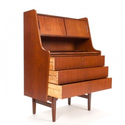 Secretary vintage Mid-Century Danish model in teak