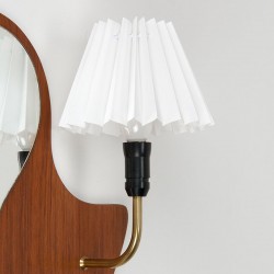 Organically designed Mid-Century Danish vintage mirror