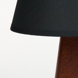 Mid-Century Danish small table lamp with teak base