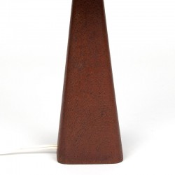 Mid-Century Danish small table lamp with teak base