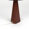 Mid-Century Danish small table lamp with teak base