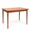 Small model Danish vintage extendable teak dining table