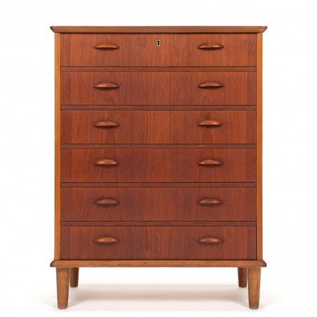 Danish vintage Modern design chest of drawers from the late