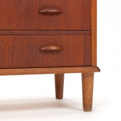 Danish vintage Modern design chest of drawers from the late