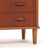 Danish vintage Modern design chest of drawers from the late