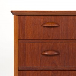 Danish vintage Modern design chest of drawers from the late